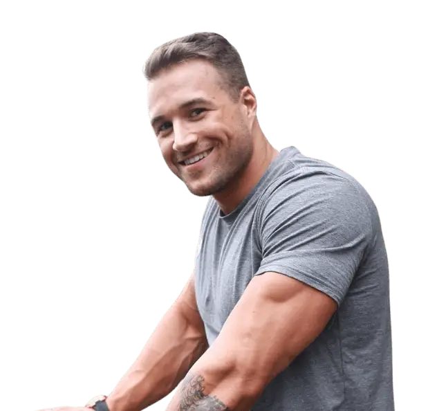 Ambrogio Castellana smiling and wearing a grey tshirt.